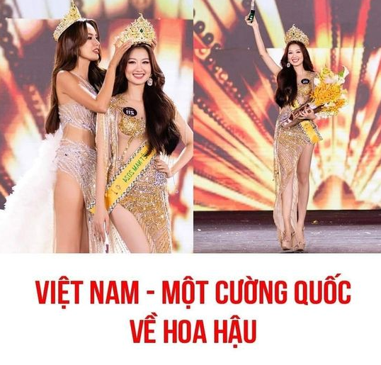 Ở VIỆT NAM RA ĐƯỜNG GẶP HOA HẬU LÀ CÓ THẬT